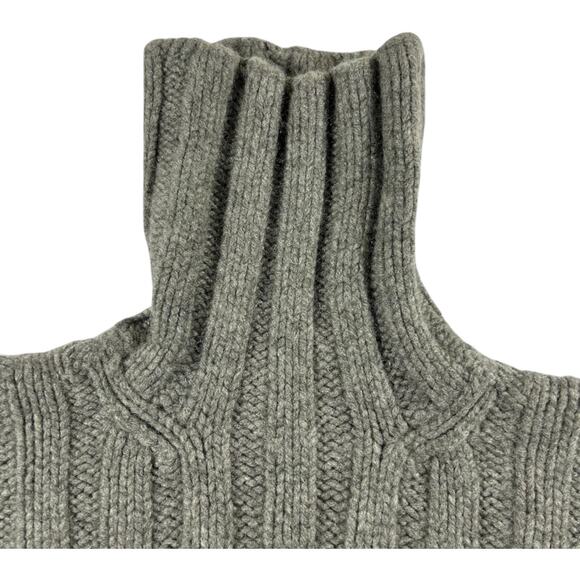 100% CASHMERE - HAND KNIT - Polo by Ralph Lauren - Men's Sweater Gray - Size: M - Picture 3 of 12